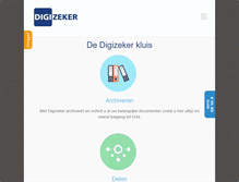 Tablet Screenshot of digizeker.nl